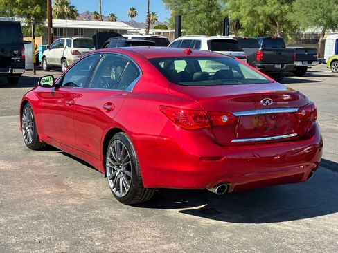 Used 2017 INFINITI Q50 Red Sport 400 RWD image 4
