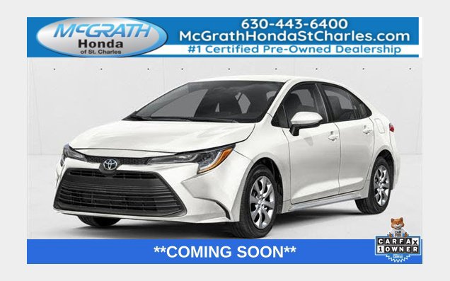 Used 2023 Toyota Corolla LE w/ LE Convenience Package FWD image 1