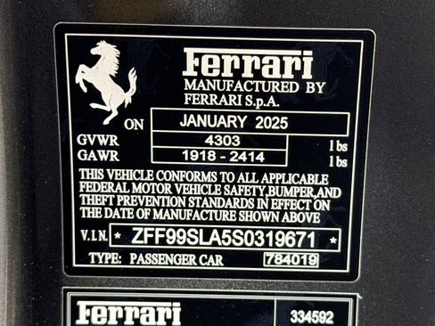 Certified 2025 Ferrari 296 GTB image 27