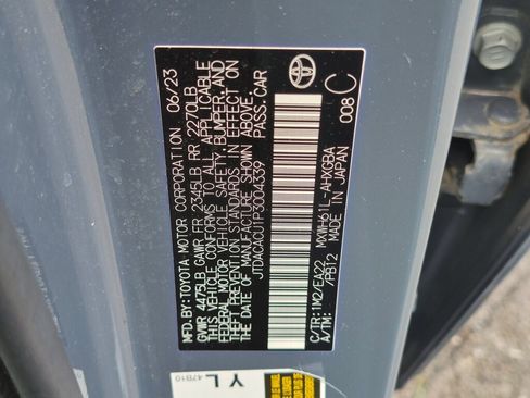 Certified 2023 Toyota Prius Prime FWD image 12