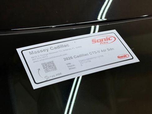 New 2026 Cadillac CT5 V w/ Technology Package AWD/4WD image 61