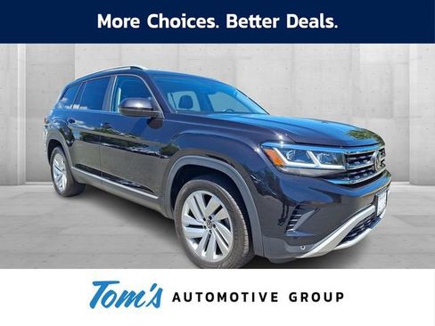 Used 2021 Volkswagen Atlas SEL AWD/4WD image 1