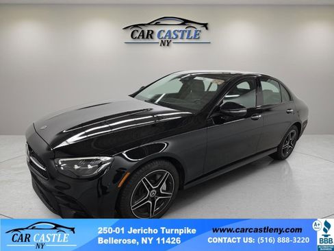 Used 2021 Mercedes-Benz E 350 4MATIC Sedan w/ Premium Package image 1