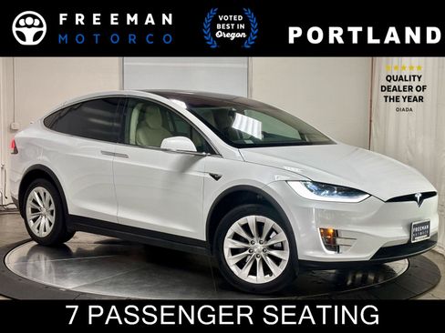 Used 2018 Tesla Model X 75D AWD/4WD image 1
