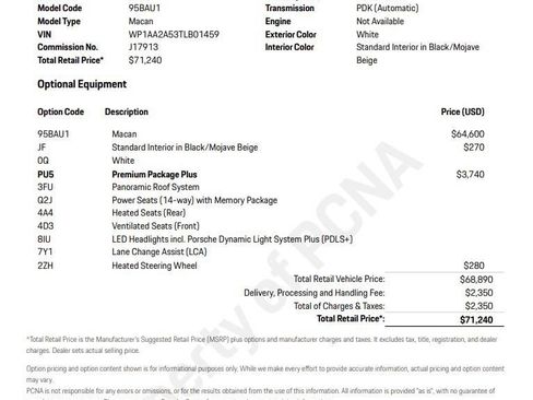 Certified 2026 Porsche Macan AWD/4WD image 6