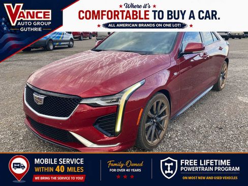 Used 2023 Cadillac CT4 Sport RWD image 1