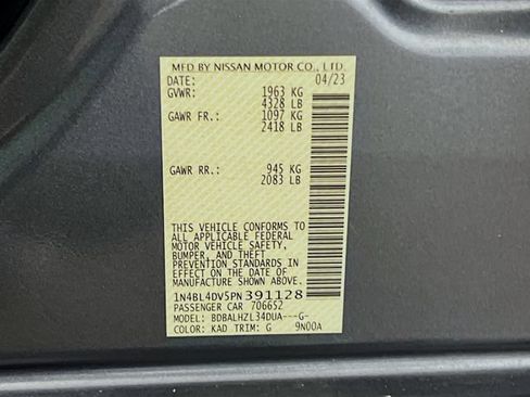 Used 2023 Nissan Altima 2.5 SV FWD image 29