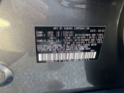 Used 2022 Subaru Outback Limited image 32