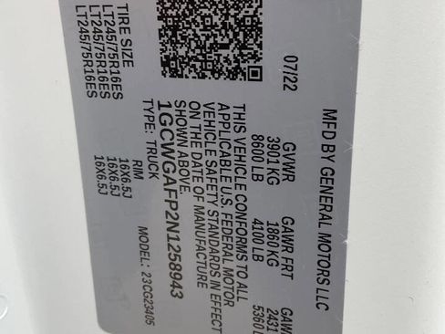 Used 2022 Chevrolet Express 2500 w/ Driver Convenience Package image 22