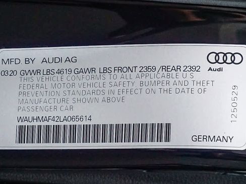 Used 2020 Audi A4 2.0T Premium Plus w/ Premium Plus Package image 28