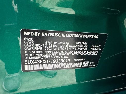 New 2026 BMW X6 M60i image 30