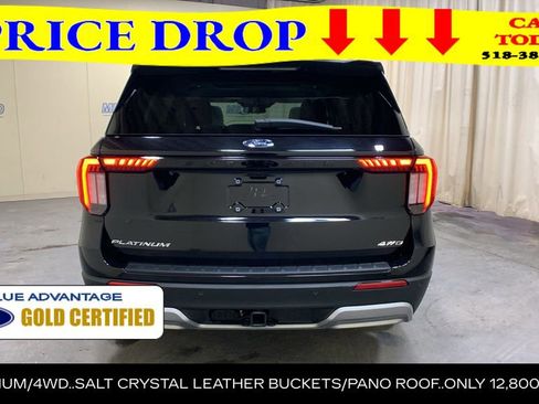 Certified 2025 Ford Explorer Platinum w/ LUX Leather Package AWD/4WD image 4