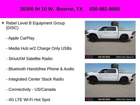 Used 2022 RAM 1500 Rebel w/ Rebel Level B Equipment Group AWD/4WD image 18