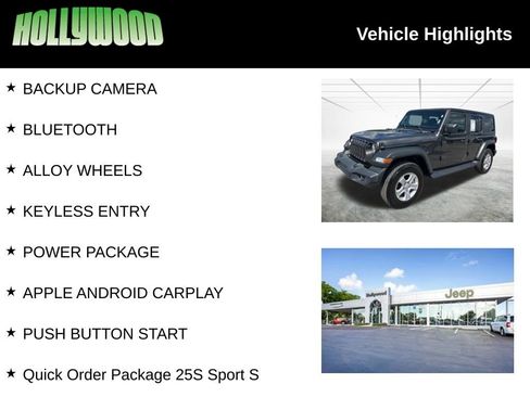 Used 2021 Jeep Wrangler Unlimited Sport AWD/4WD image 3