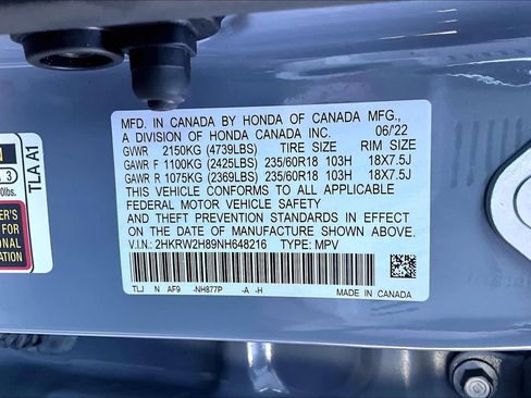 Used 2022 Honda CR-V EX-L image 35