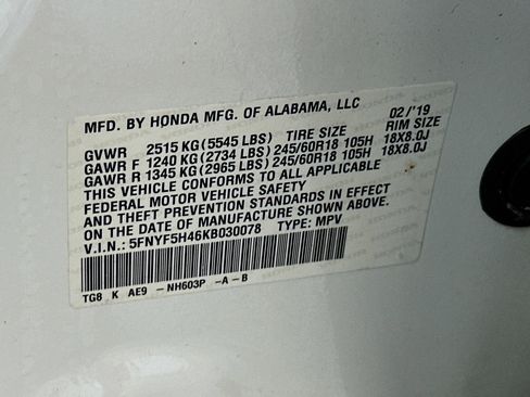 Used 2019 Honda Pilot EX-L image 12
