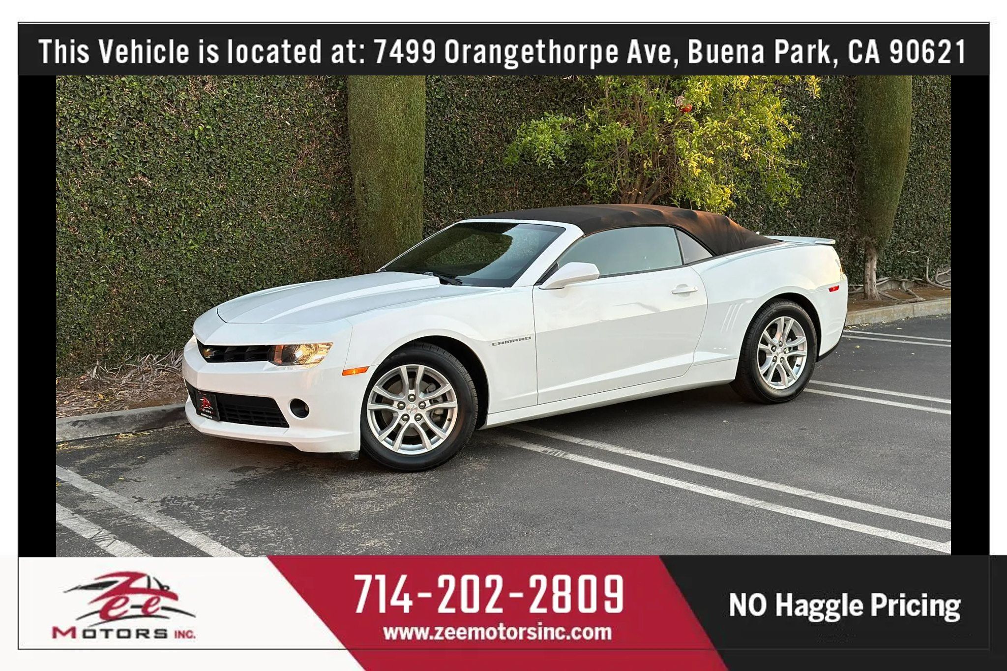 Used 2014 Chevrolet Camaro LT RWD image 13
