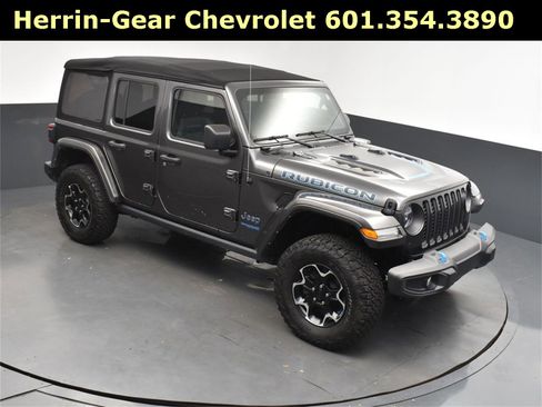Used 2022 Jeep Wrangler Unlimited Rubicon 4xe image 32