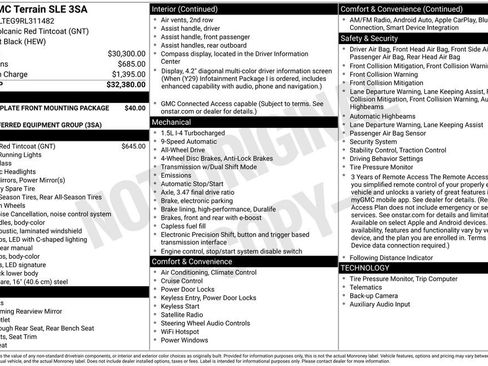 Used 2024 GMC Terrain SLE image 31