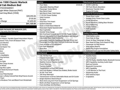 Used 2019 RAM 1500 Warlock AWD/4WD image 4