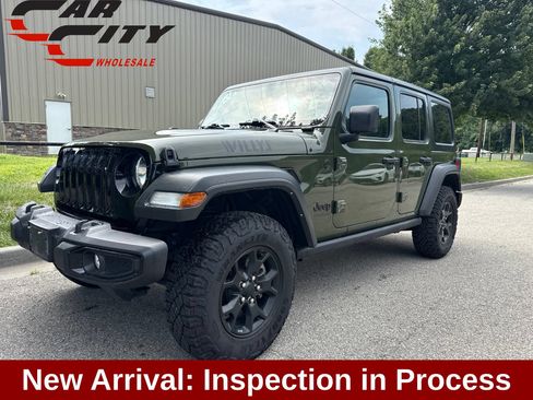 Used 2021 Jeep Wrangler Unlimited Sport AWD/4WD image 1