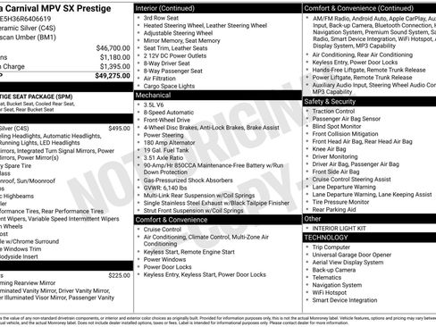 Used 2024 Kia Carnival SX Prestige FWD image 3
