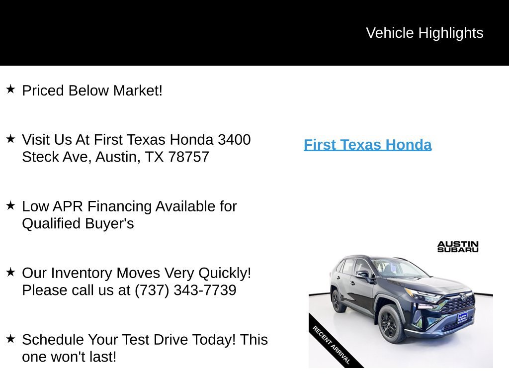Used 2025 Toyota RAV4 XLE FWD image 9