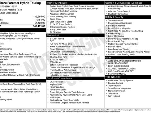 Used 2025 Subaru Forester Touring image 17