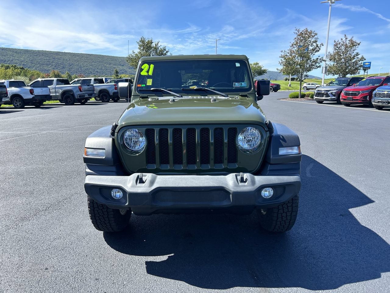 Used 2021 Jeep Wrangler Unlimited Sport AWD/4WD image 2
