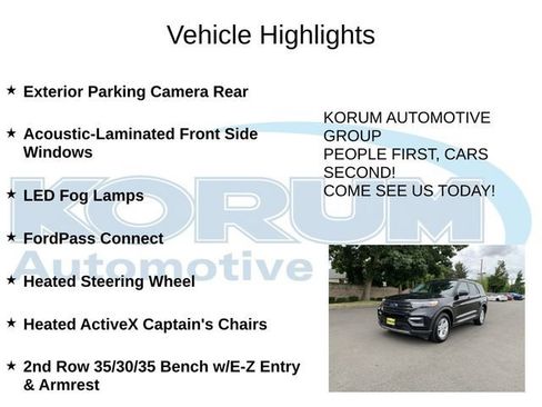 Certified 2024 Ford Explorer XLT w/ Equipment Group 202A AWD/4WD image 12