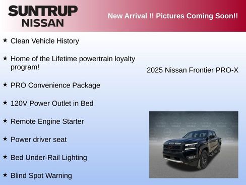 Used 2025 Nissan Frontier Pro-X w/ Pro Convenience Package image 6