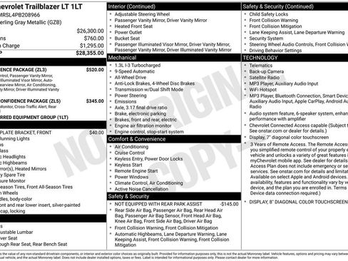 Used 2023 Chevrolet TrailBlazer LT w/ Convenience Package AWD/4WD image 6