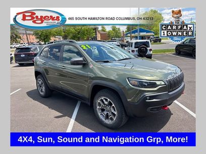 Used 2021 Jeep Cherokee Trailhawk w/ Sun, Sound & Nav Group