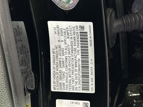 Used 2022 Honda Civic Sport image 41