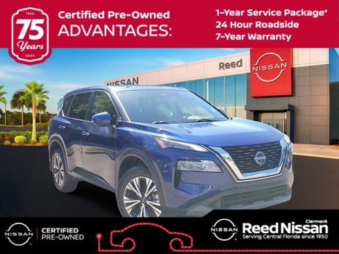 Certified 2022 Nissan Rogue SV FWD image 1