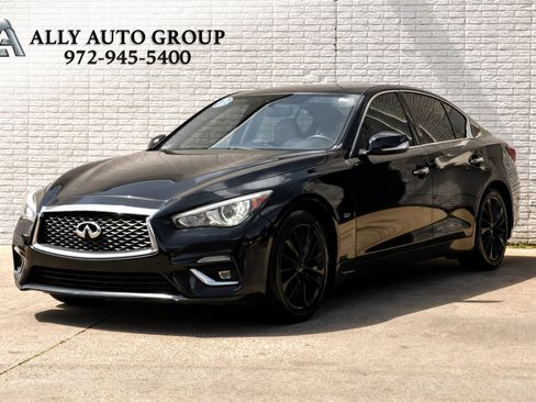 Used 2018 INFINITI Q50 Luxe w/ Cargo Package (L95) RWD image 1