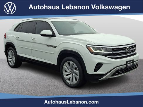 Used 2021 Volkswagen Atlas Cross Sport SE w/ Panoramic Sunroof Package image 1