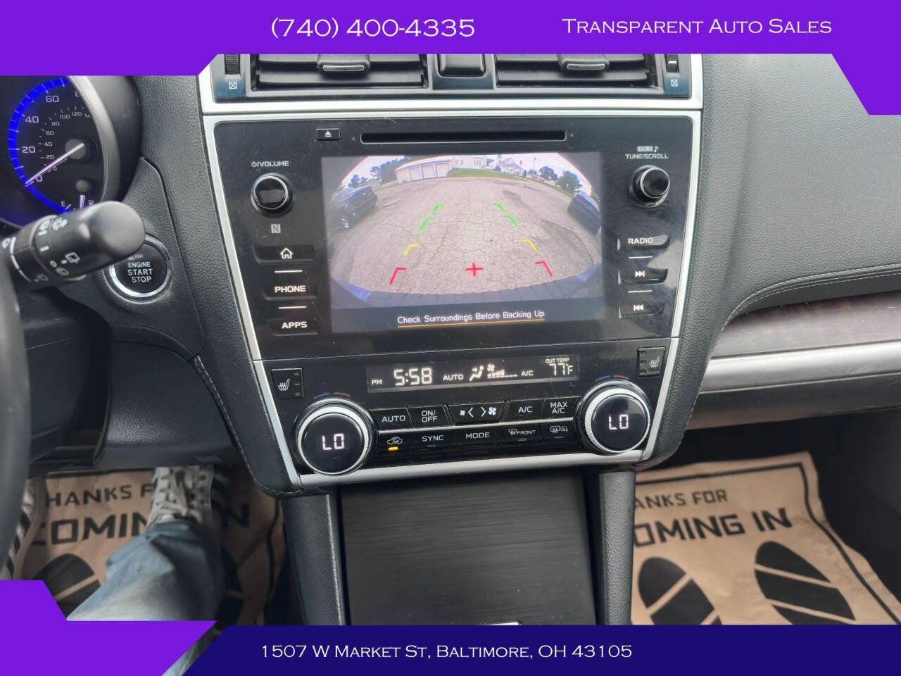 Used 2018 Subaru Outback 2.5i Limited AWD/4WD image 19