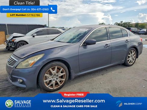 Used 2013 INFINITI G37 Journey w/ Premium Pkg RWD image 1