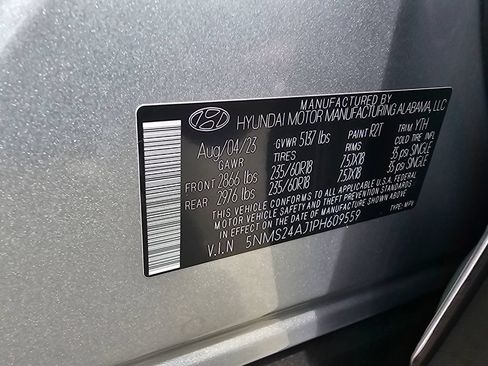 Certified 2023 Hyundai Santa Fe SEL w/ Cargo Package FWD image 23