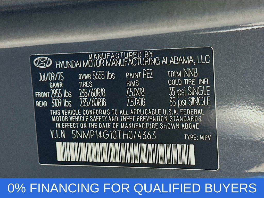Certified 2026 Hyundai Santa Fe SE FWD image 30
