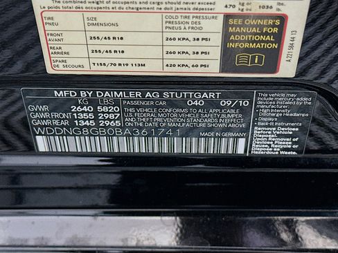 Used 2011 Mercedes-Benz S 550 4MATIC image 12