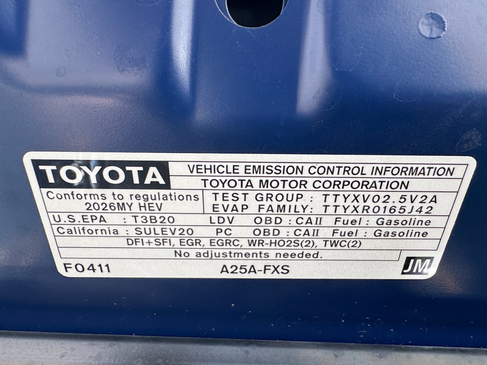 Used 2026 Toyota Camry LE FWD image 22