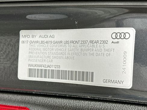 Used 2018 Audi A4 2.0T Ultra Premium w/ Convenience Package FWD image 12