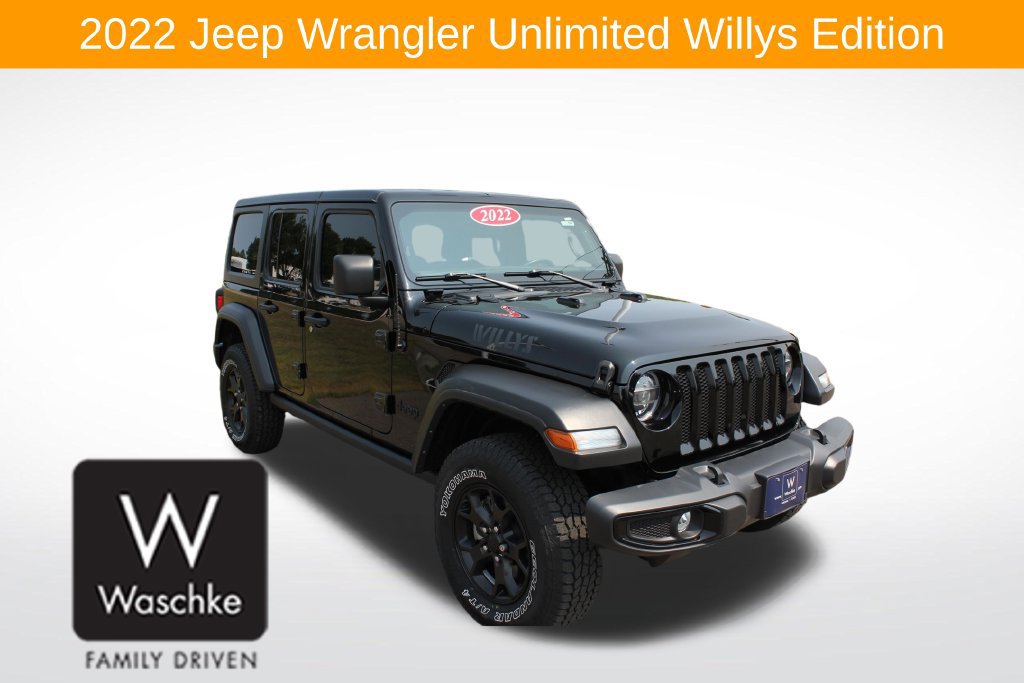 Used 2022 Jeep Wrangler Unlimited Sport AWD/4WD image 1