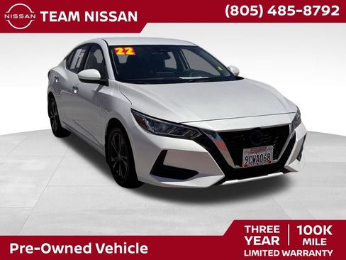 Used 2022 Nissan Sentra SV w/ Trunk Package FWD image 1