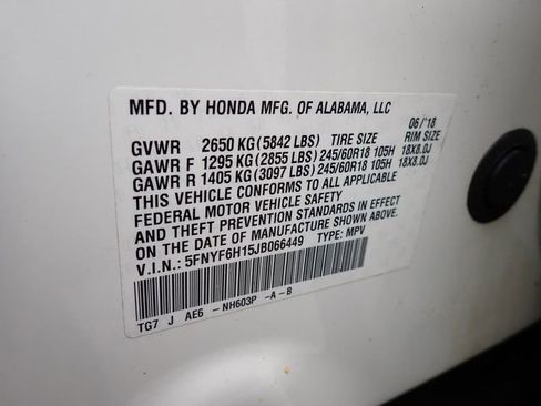 Used 2018 Honda Pilot LX image 22