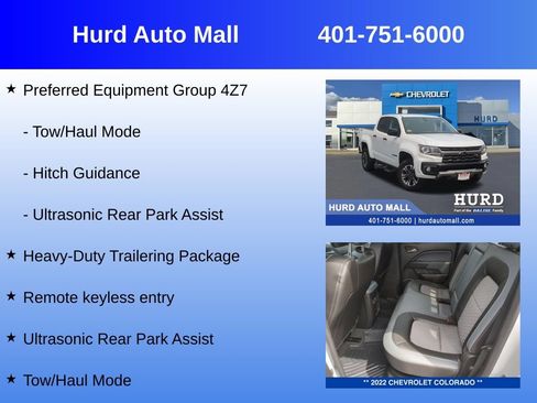 Used 2022 Chevrolet Colorado Z71 AWD/4WD image 6