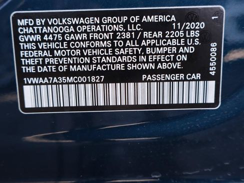 Used 2021 Volkswagen Passat 2.0T S FWD image 30
