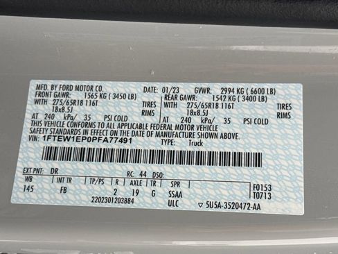 Used 2023 Ford F150 XLT w/ Equipment Group 302A High image 26